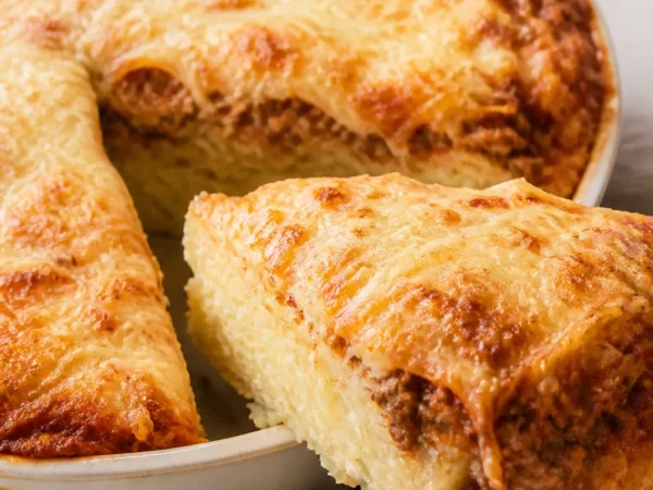 Baked Spaghetti Pie Dinner