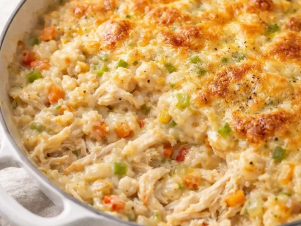 Creamy Chicken and Dumplings Skillet