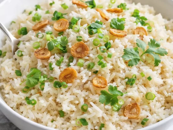 Garlic Butter Rice Dinner
