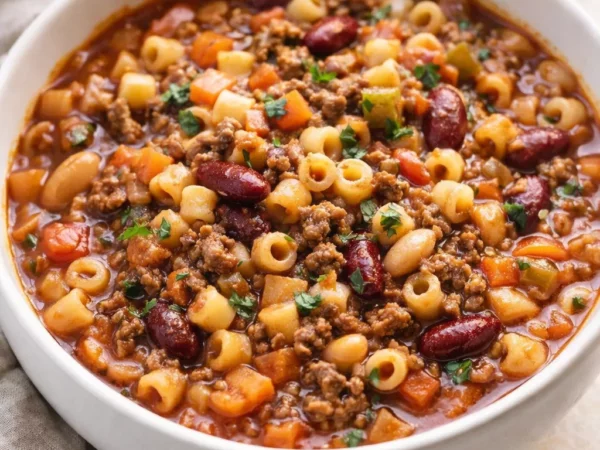 Homemade Pasta e Fagioli