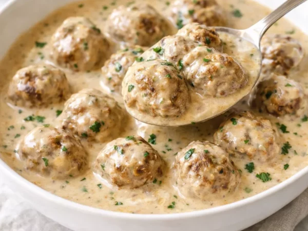 Homemade Swedish Meatballs