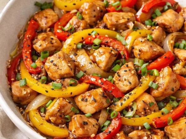 Skillet Black Pepper Chicken Dinner