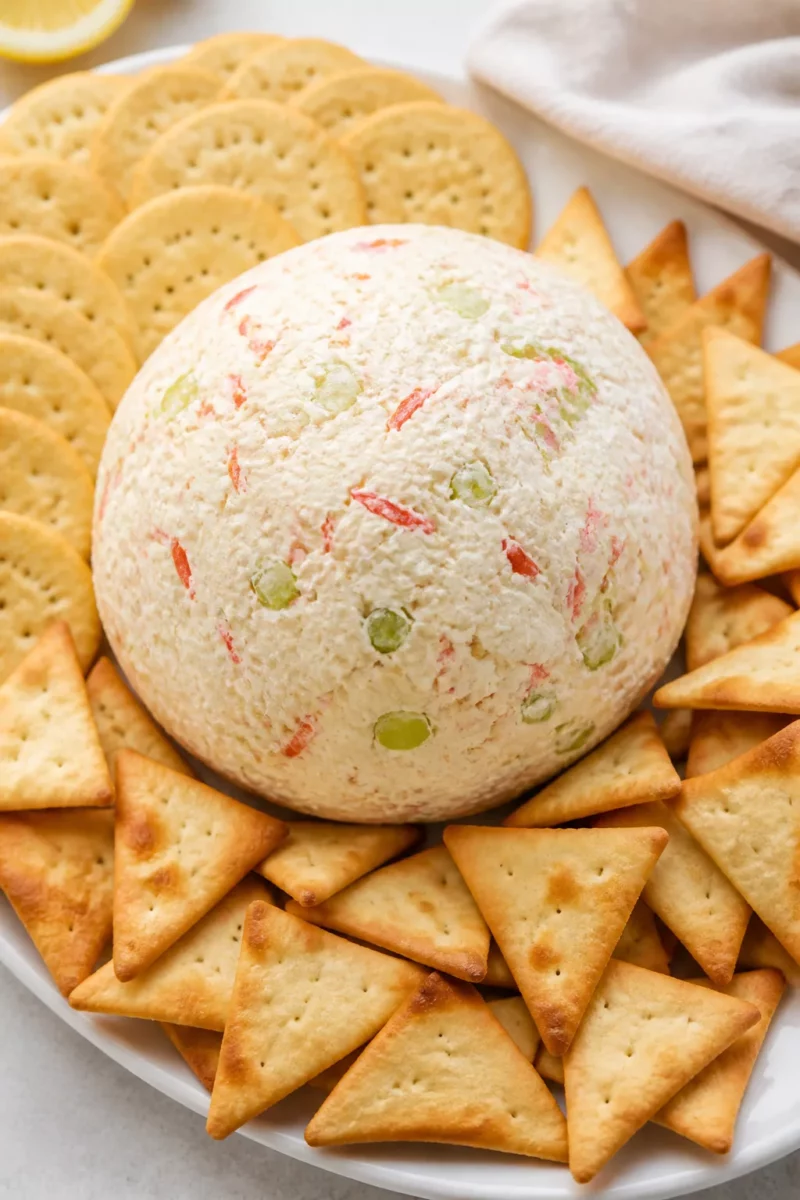 Spicy Crab and Cream Cheese Dip served in a cozy home kitchen